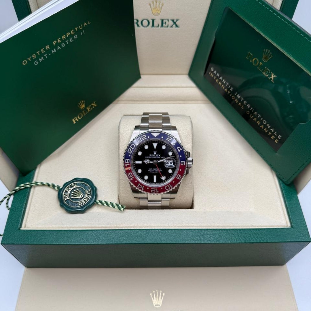 Rolex GMT-Master II Pepsi Oyster Full Set
