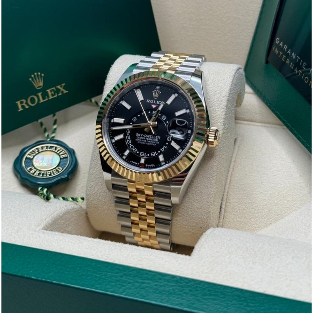 Rolex Sky-Dweller 42 Two Tone Gold Jubilee Full Set