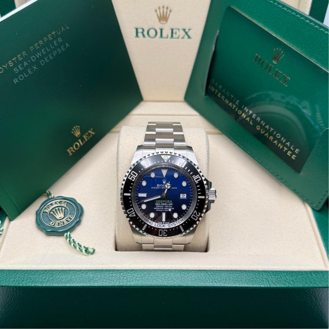 Rolex Sea-Dweller Deepsea Blue Oyster Full Set