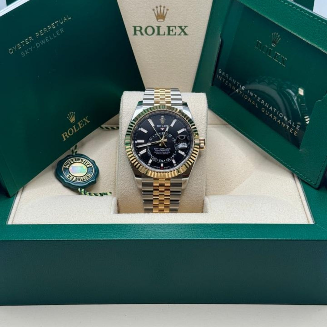 Rolex Sky-Dweller 42 Two Tone Gold Jubilee Full Set